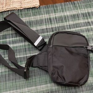 Black Men's Crossbody Bag